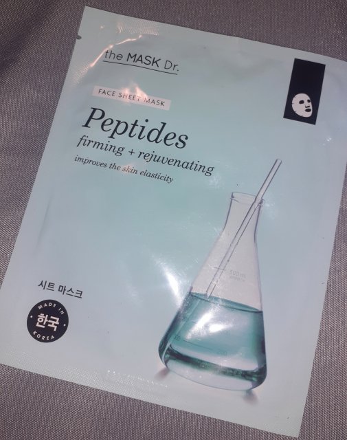 Orange Creatives Maska do twarzy w płacie, the MASK Dr., Peptides, Firming + Rejuvenating