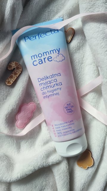 Perfecta mommy care, Chmurka do higieny intymnej, Delikatna, Myjącą 