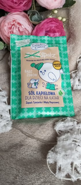 Dresdner Essenz Sól do Kąpieli, Dreckspatz, Thymian-Pflege, Bądź Zdrów