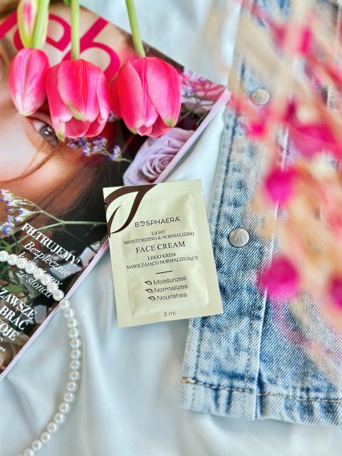 Bosphaera Krem do twarzy, Lekki, Nawilżająco-normalizujący
