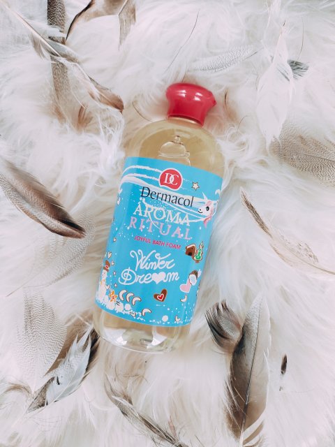 Dermacol Aroma Ritual, Piana do kąpieli, Winter Dream, Joyful Bath Foam, O zapachu świątecznych ciasteczek 