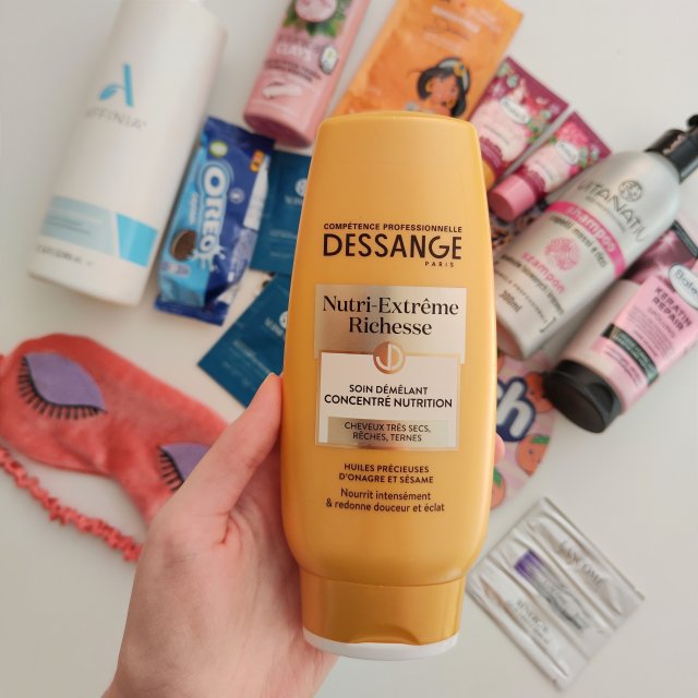 Dessange Nutri-Extreme Richesse, Odzywka wzbogacona olejami z wiesiolka i sezamu 