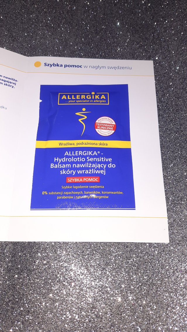 Allergika Balsam do ciała, Hydrolotio Sensitive, Nawilżający, Do skóry wrażliwej, Szybka pomoc