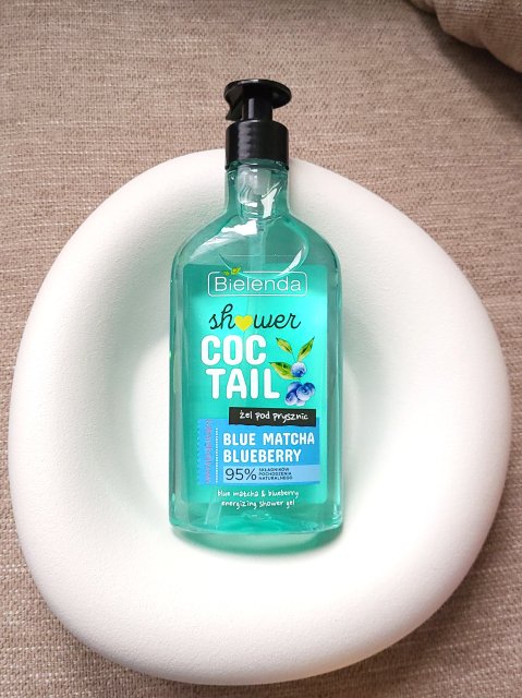 Bielenda Shower Coctail, Żel pod prysznic, Blue Matcha Bluberry