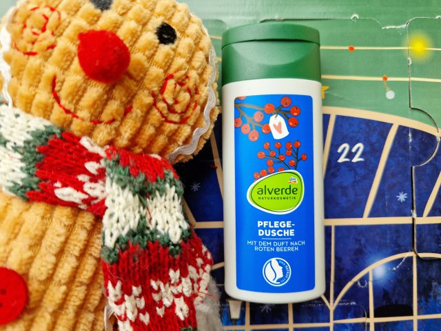 ? #22 Alverde. Żel pod prysznic, Czerwone jagody