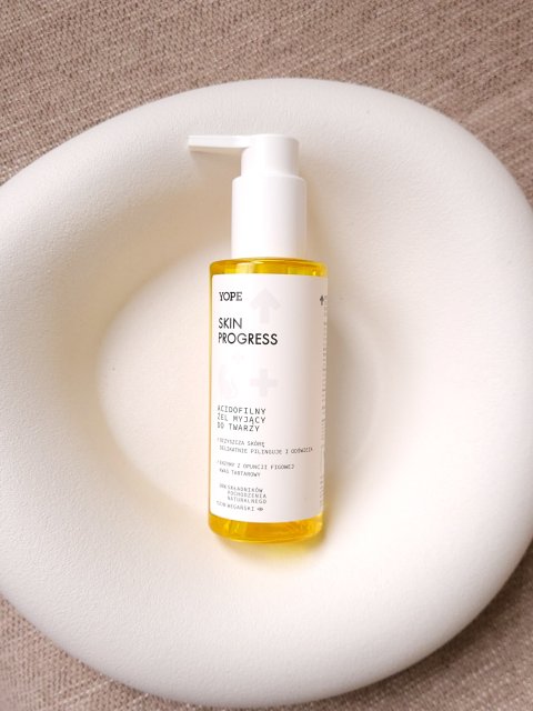 YOPE Żel myjący do twarzy, Skin Progress, Acidofilny