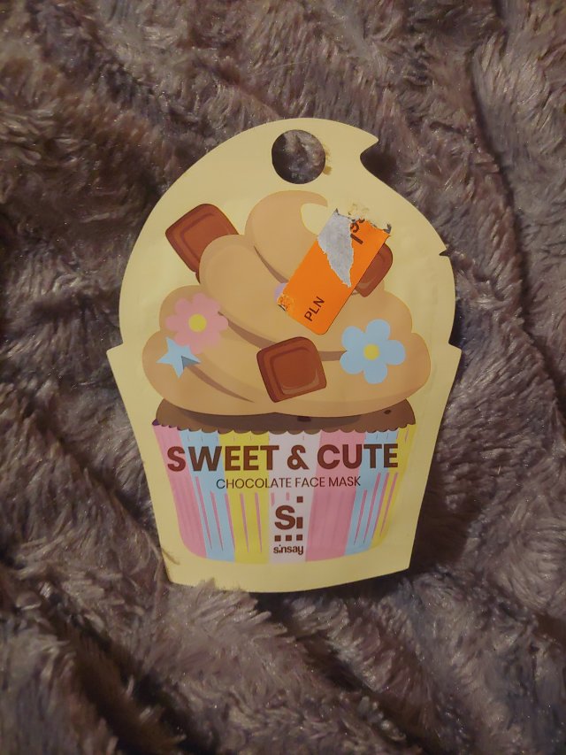 SINSAY Maseczka do twarzy, Sweet&cute chocolate