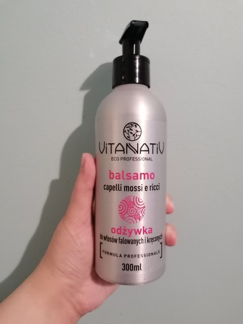 Vitanativ Odżywka do włosów, Capelli Mossi e Ricci, Do włosów falowanych i kręconych 