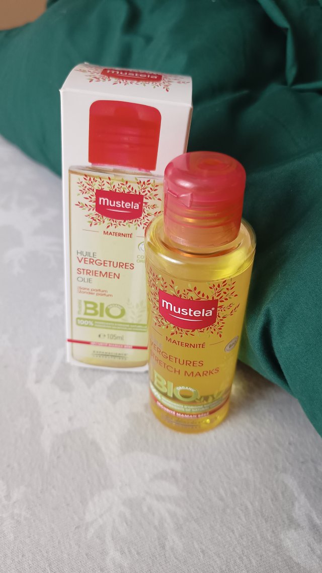 Mustela Olejek na rozstępy, Bio, Maternité
