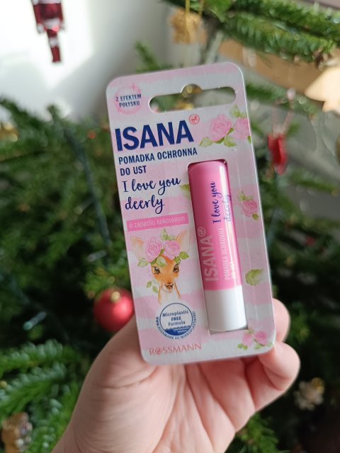 Isana Pomadka ochronna do ust,  Coconut