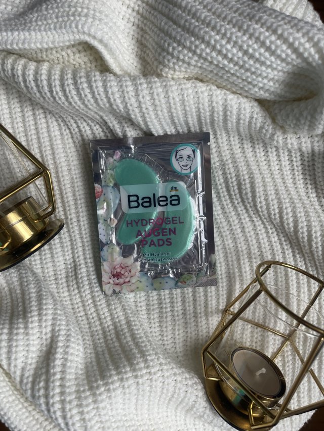 Balea Płatki pod oczy, Hydrożelowe, Augen Pads, Mit Hyaluron, Magnolien Ekstrakt, Vitamin E