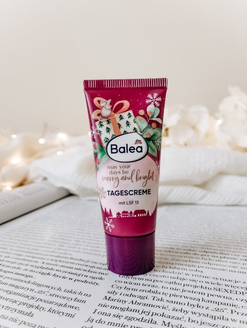 Balea Krem do twarzy na dzień z SPF 15, May Your Days Be Marry And Bright