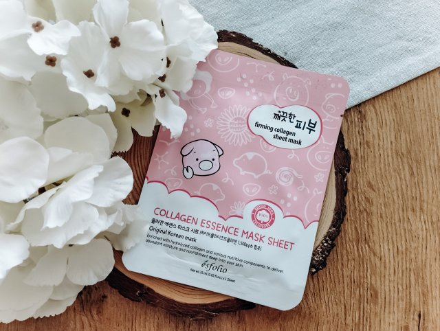ésfolio Maska do twarzy w płacie, Collagen Essence Mask