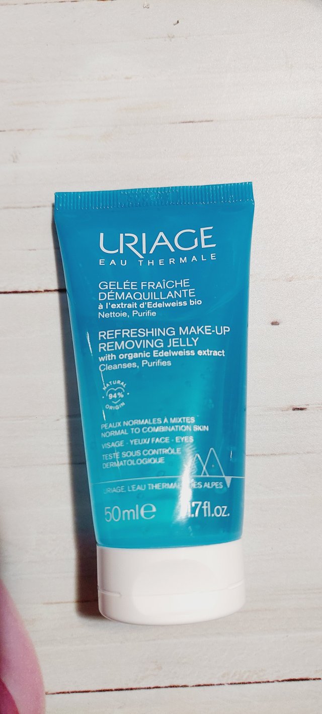 Uriage Eau Thermale, Galaretka do demakijażu, Odświeżająca, Ekstrakt z szarotki alpejskiej, Refreshing Make-up Removing Jelly