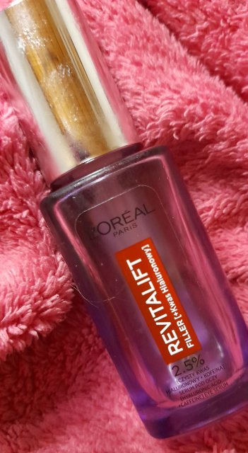 L'Oréal Revitalift Filler, Serum pod oczy, Kwas hialuronowy i kofeina, Zmniejsza cienie pod oczami i redukuje zmarszczki