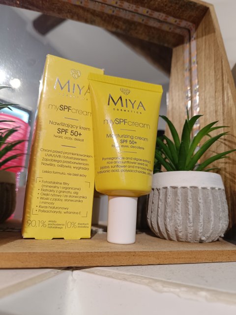 Miya Cosmetics mySPFcream, Nawilżający krem do twarzy, SPF 50+