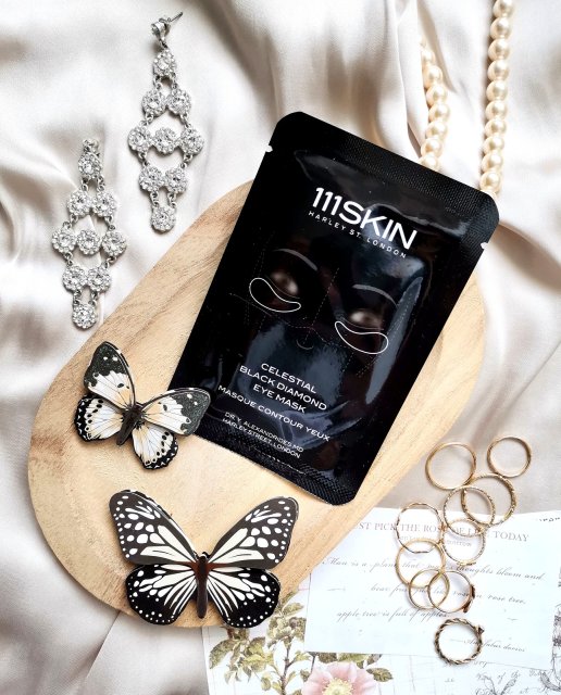 111Skin Płatki pod oczy, Celestial Black Diamond Eye Mask