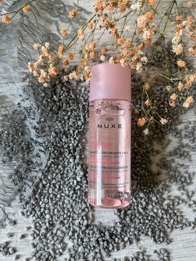 NUXE Very Rose, Łagodząca woda micelarna, 3w1