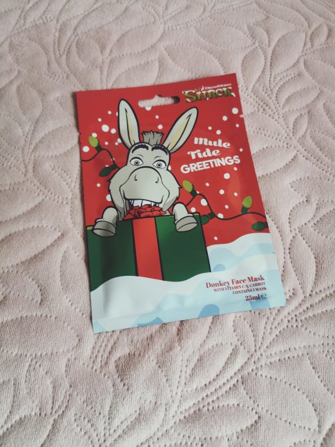 Dream Works Animation Mule Tide Greetings Donkey Face Maks Osioł 