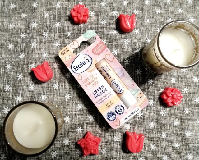 Balea Pomadka ochronna do ust, I Like You Vanilla Much