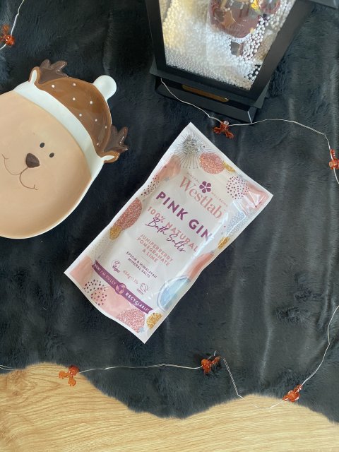 Westlab Sól do kąpieli, Pink Gin, Z owocem jałowca, granatem i limonką, Rewitalizująca