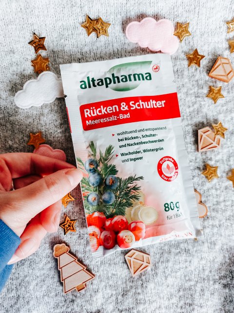 Altapharma Sól do kąpieli, Morska, Odprężająca, Rucken & Schulter