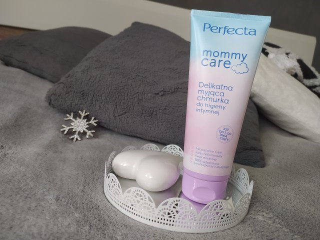 Perfecta mommy care, Chmurka do higieny intymnej, Delikatna, Myjącą 