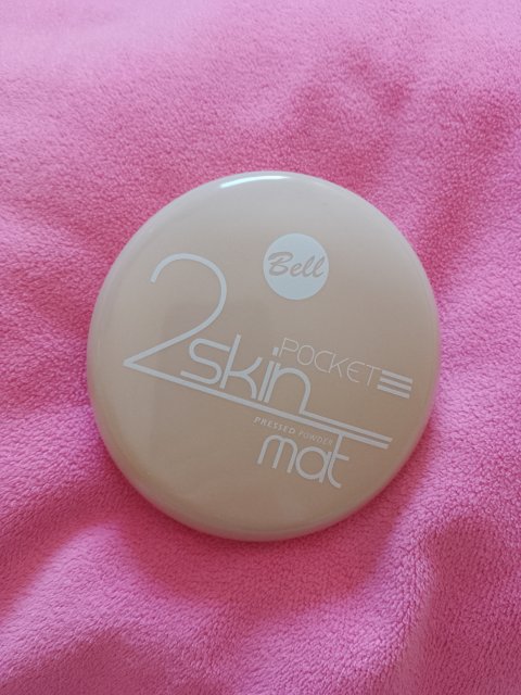 Bell 2 Skin, Pocket Pressed Powder Matt, Matujący puder w kampakcie, nr 042 Natural
