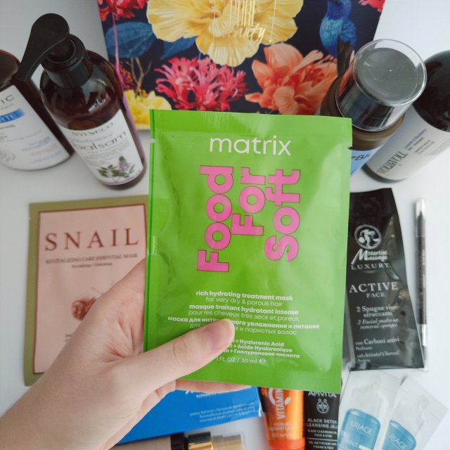 Matrix Food for Soft, Maska do włosów, Intensywnie nawilżająca