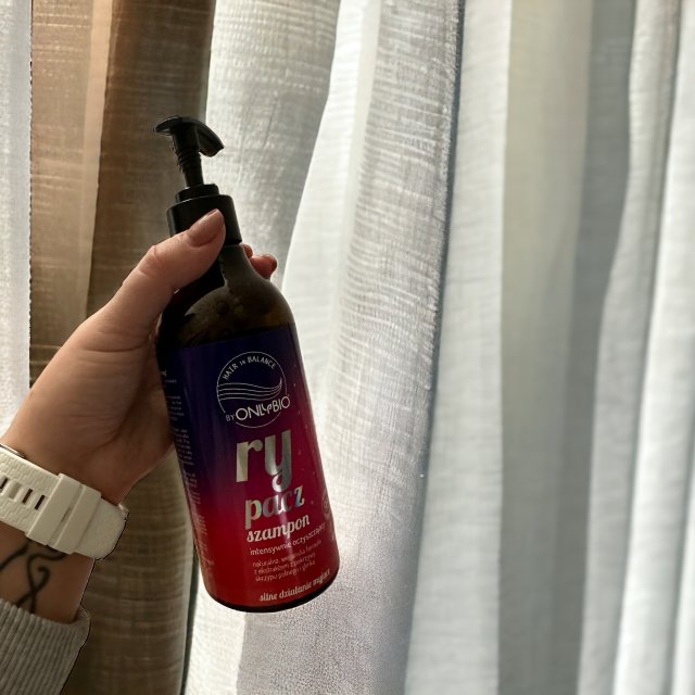 OnlyBio Hair Balance, Szampon do włosów, Intensywnie oczyszczający, Rypacz