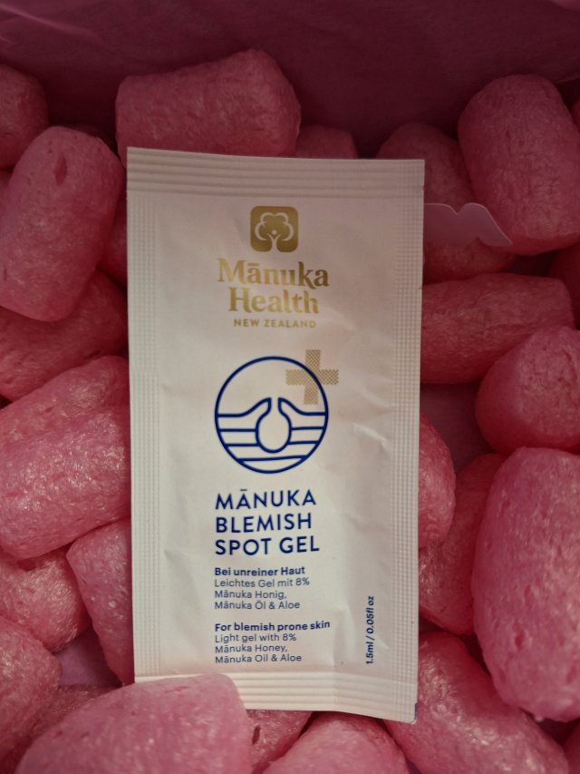 Mānuka Health Żel punktowy na niedoskonałości, Mānuka Blemish Spot Gel, Z miodem Manuka MGO