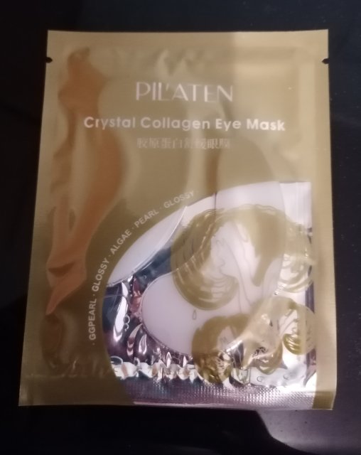 Pilaten Płatki pod oczy z kolagenem, Crystal Collagen Eye Mask