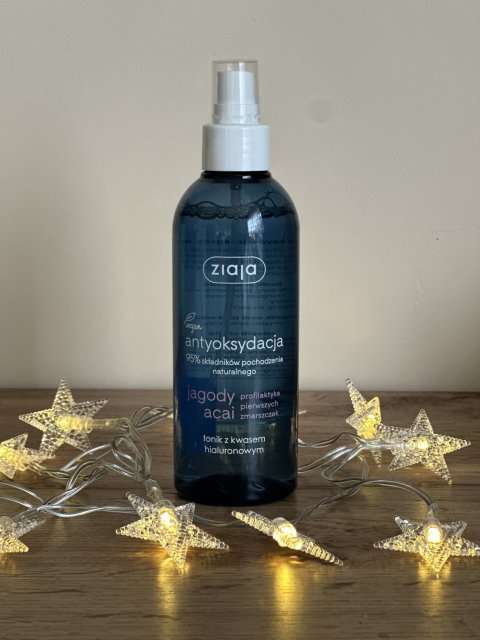 Ziaja Antyoksydacja, Jagody Acai, Tonik z kwasem hialuronowym