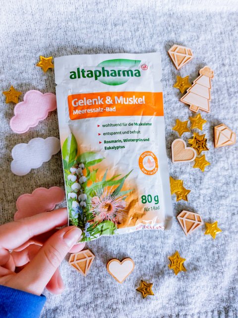 Altapharma Sól do kąpieli, Morska, Relaksująca, Gelenk & Muskel
