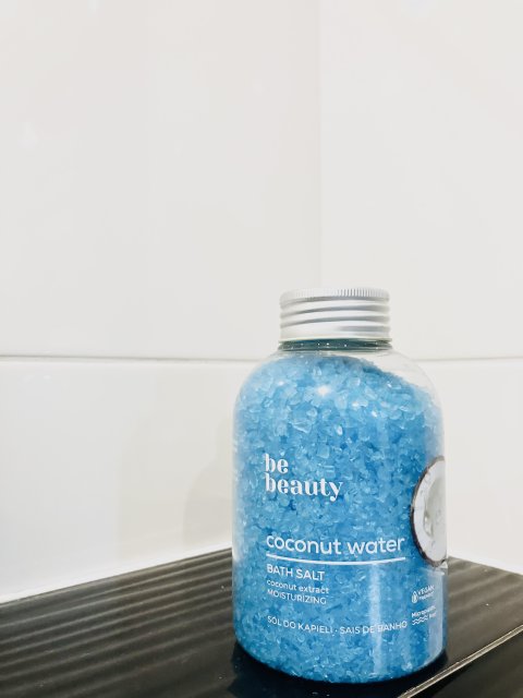 BeBeauty Care, Sól do kąpieli, Nawilżająca, Woda kokosowa