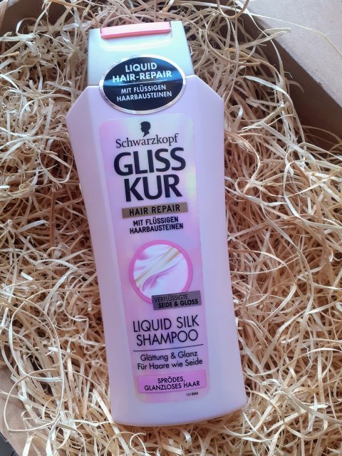 Schwarzkopf Gliss Kur, Liquid Silk, Szampon do włosów, Regeneracyjny