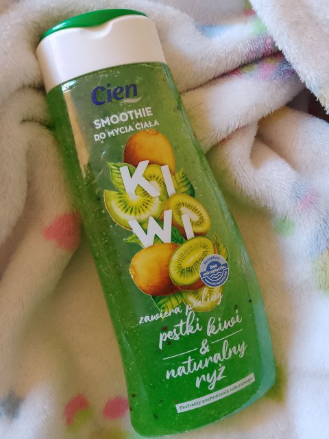 Cien Smoothie do mycia ciała, Kiwi, Pestki kiwi & Naturalny ryż