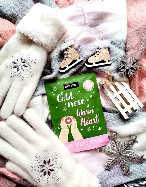 Maxbrands Marketing B.V. Sence, Maseczka do twarzy w płacie, Cold Nose Warm Heart