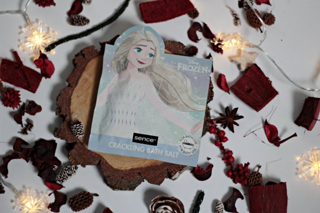 Sence Essentials Disney Frozen, Crackling Bath Salt, Musująca sól do kąpieli, Elsa