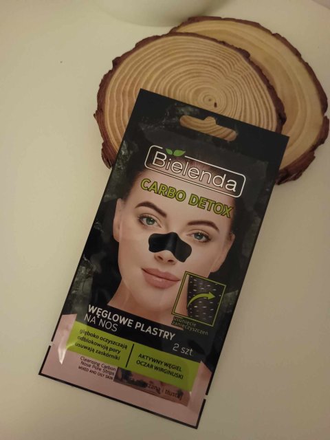 Bielenda Carbo Detox, Węglowe plastry na nos