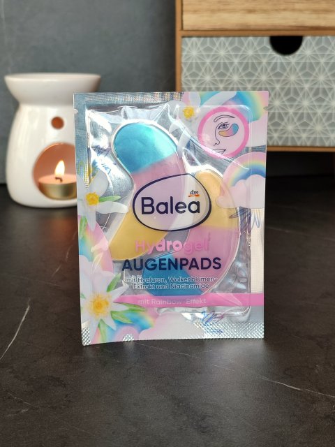 Balea Płatki pod oczy, Hydrożelowe, Rainbow Effect, Hyaluron, Wolkenblumen, Niacinamide