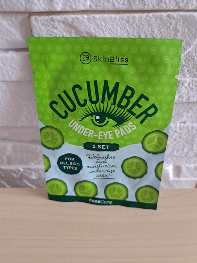 SkinBliss Płatki pod oczy, Cucumber, Każdy rodzaj skóry