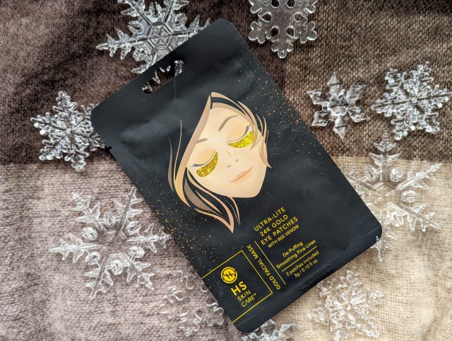 HS Skincare Płatki pod oczy, Ultra-Lite 24k Gold Eye Patches, Bee Venom, Z jadem pszczelim