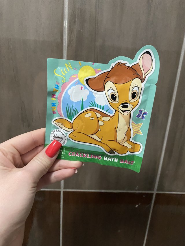 Topbrands Europe B.V. Disney Classics, Sól do kąpieli, Musująca, Bambi 