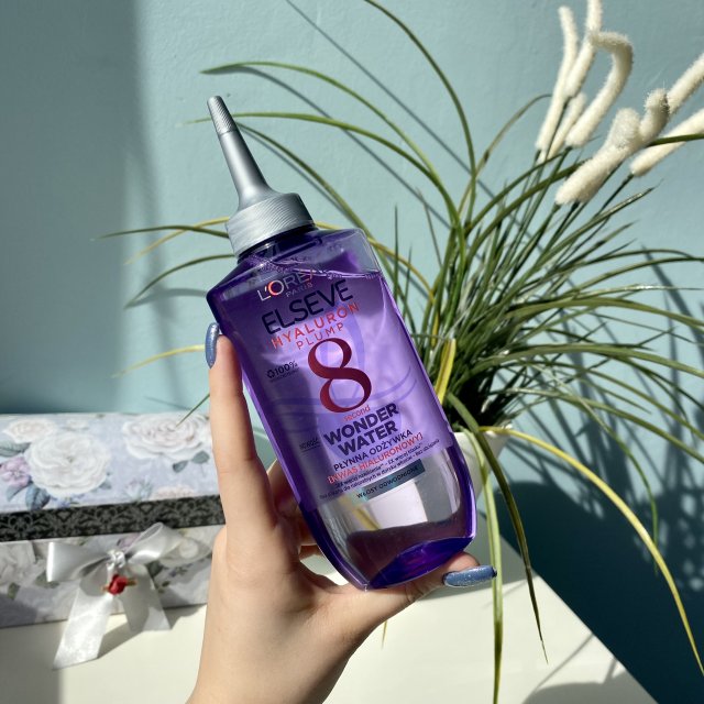 L'Oréal Elseve, Odżywka do włosów w płynie, Hyaluron Plump, 8 Second Wonder Water
