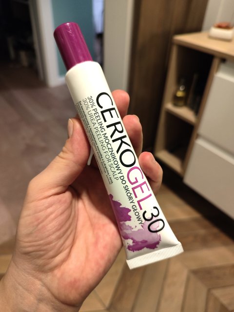 Cerko Cerkogel 30, Żel do skóry głowy, Keratolityczny