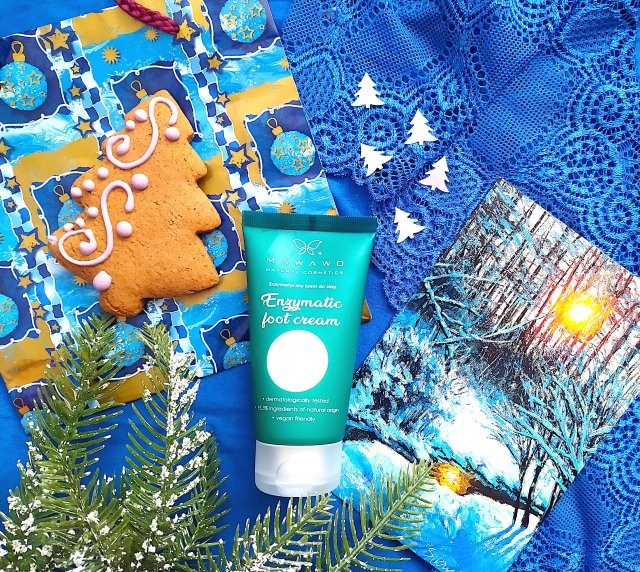 Mawawo Natural Cosmetics Krem do stóp, Enzymatyczny