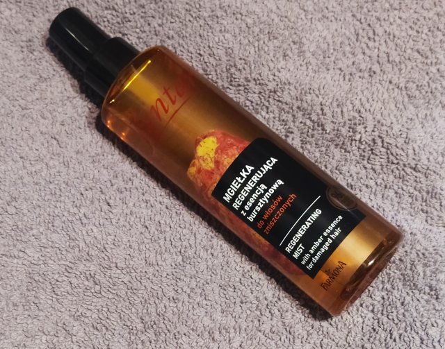 Farmona Jantar, Mgiełka do włosów, Z wyciągiem z bursztynu, Do włosów suchych i łamliwych