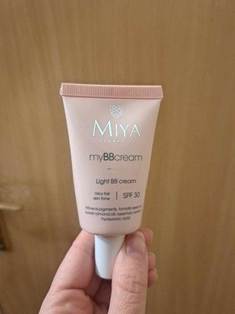 Miya Cosmetics myBBcream, Krem BB, Lekki, SPF 30, Cera bardzo jasna