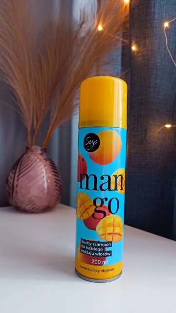 Seyo Suchy szampon do włosów, Do każdego rodzaju włosów, Mango